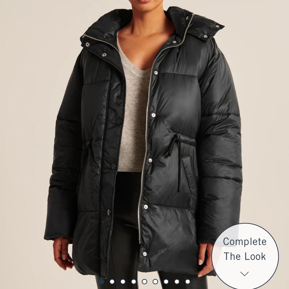 A&F Air Cloud Mid Puffer